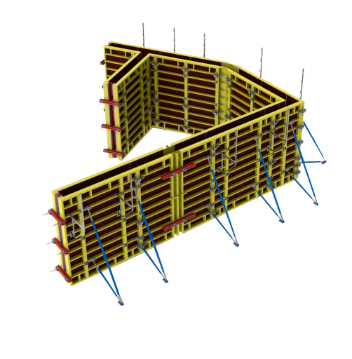 Крупнощитовая опалубка Гамма