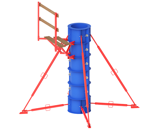 Опалубка для колонн - особенности и виды | Опалубка77 | Дзен