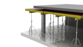 Аренда телескопических стоек для опалубки